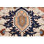 Tapis traditionnel à teinture végétale 14 x 24 po