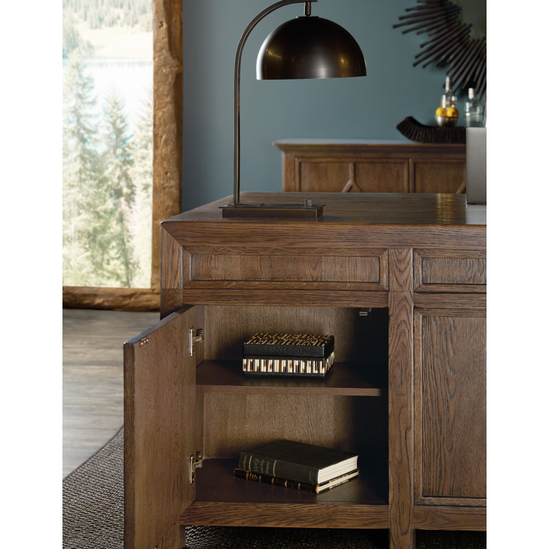 Driftwood Executive Desk, Walnut