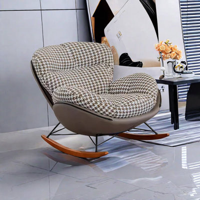 Chaise berçante Artistic Light Luxury