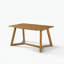 Beda Rubberwood Solid Wood Dining Set-465838377-468905240