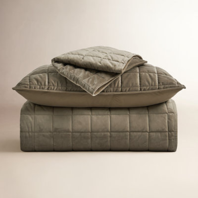 Velvet Quilt Set