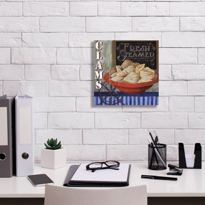'Clams' by Fiona Stokes-Gilbert Canvas Wall Art