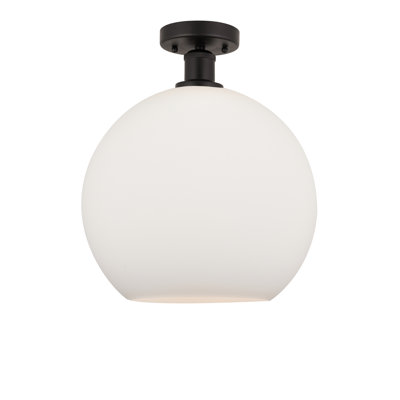 Plafonnier semi-encastré 1 lumière Cindi
