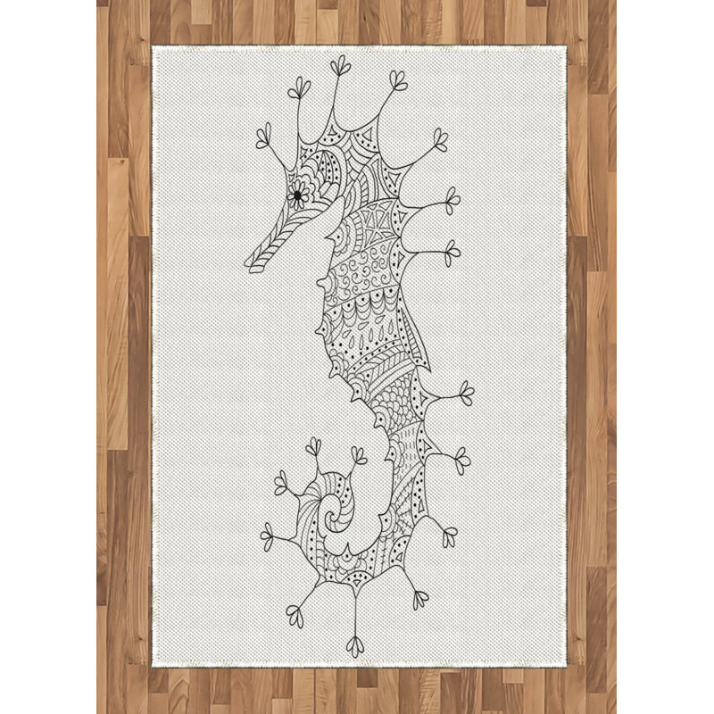 Echevarria Hand Woven Area Rug, Rectangle 120 x 180cm