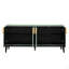 Armoire de rangement Buffet avec 4 portes pour le couloir, le vestibule, le salon et la tablette réglable-1086553491