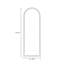 Miroirs muraux demi-cercle en HDF-1987889915