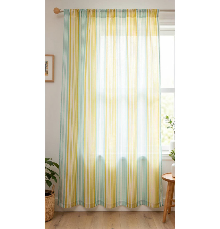 Rideau semi-diaphane 43 x 84 po Sun, L 43 po x L 84 po