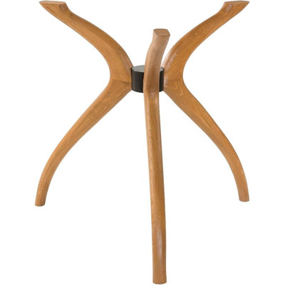 Base de table courbée moderne Mid Century