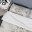Ensemble de housse de couette Indigold Grey Peony II - Microfibre polyester-38757571