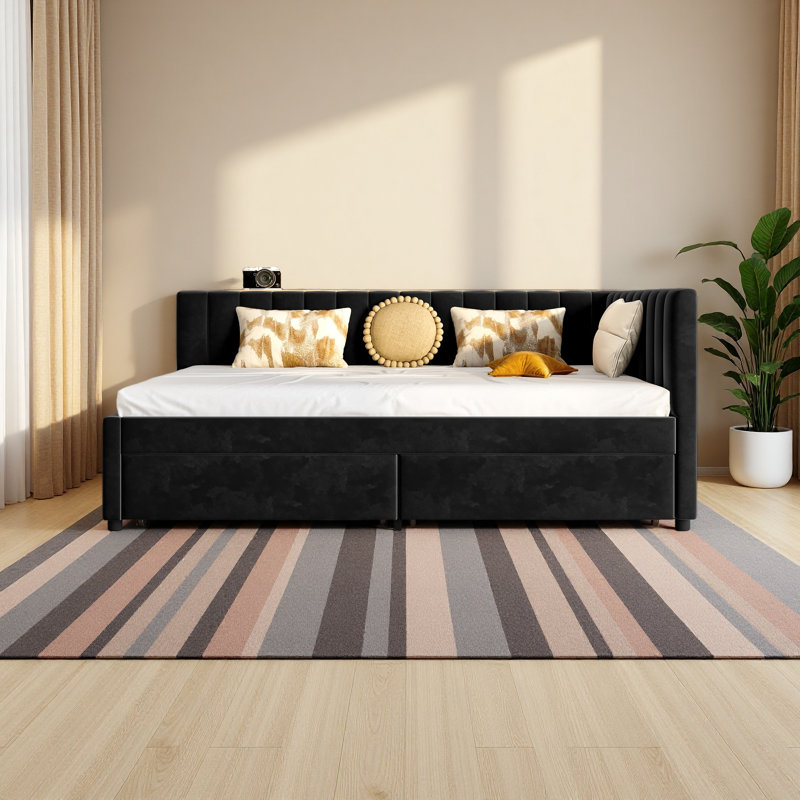 Full Size Daybed With Storage Drawers