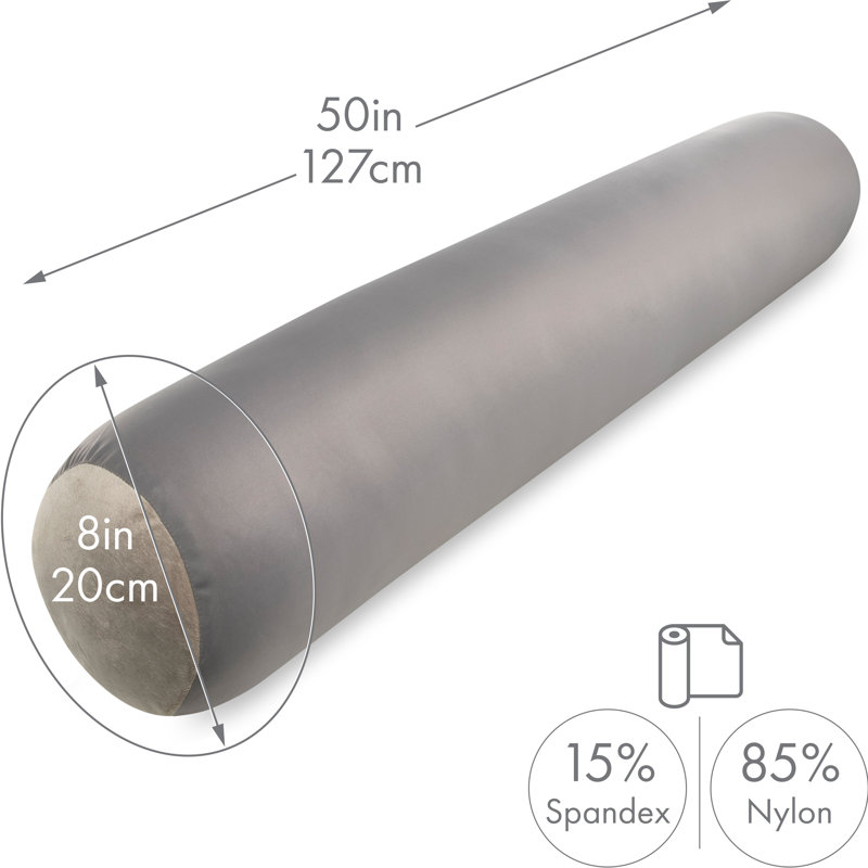 Foam Firm Cooling Pillow, Stone Gray