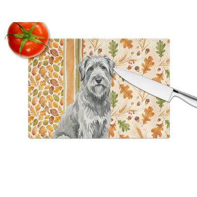 Planche à découper en verre gris Briard