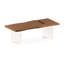 Bureau d'écriture rectangulaire en bois massif brun clair-1642305270