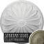 Médaillon de plafond Endurathane Brontes, diamètre extérieur 25 1/2 po x P 5 1/2 po (convient aux auvents jusqu'à 3 5/8 po), finition pierre spartiates peinte à la main-28584391