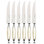 Bugatti Italy Country 6 Piece Stainless Steel Steak Knife Set