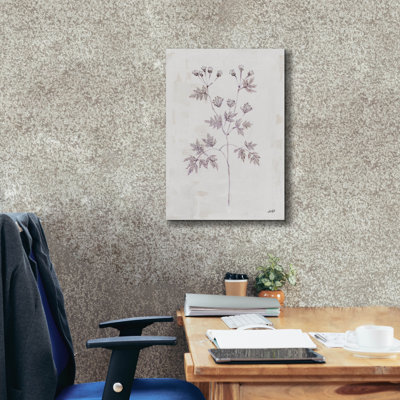"Delicate Meadow 4" par Julia Purinton, art mural sur toile