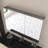Rectangular Medicine Cabinet With Mirror-472549749