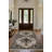 Annie Collection Digital Print Cotton-Polyester Gray Human Figured Floral Rug-1366483907