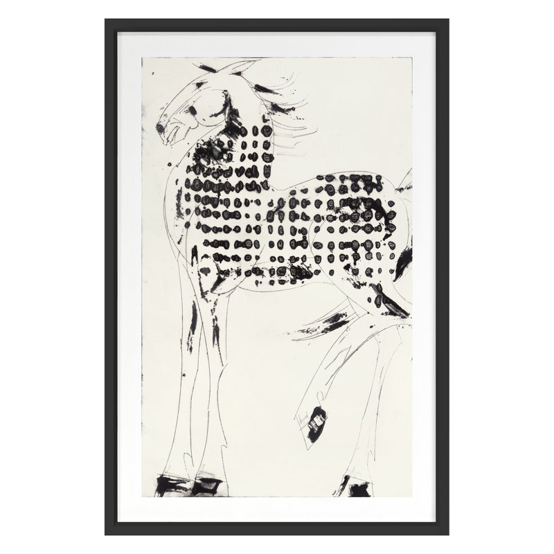 Etruscan II Print by Gillette, Susan, Black Single Picture Framed