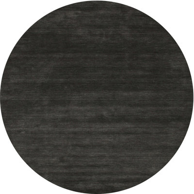 Tapis contemporain noir