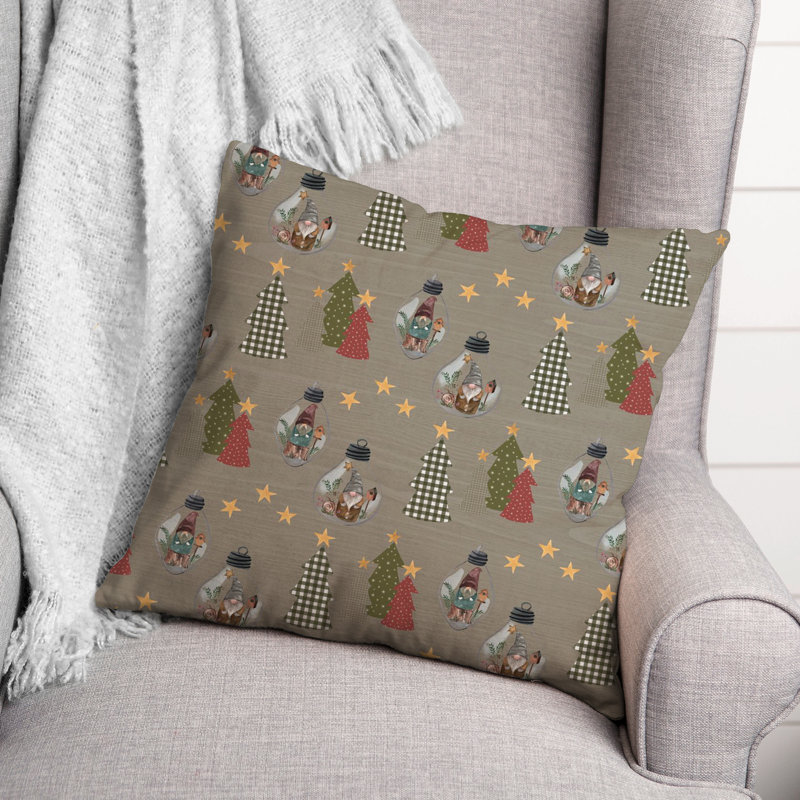 Throw Pillow, Gray