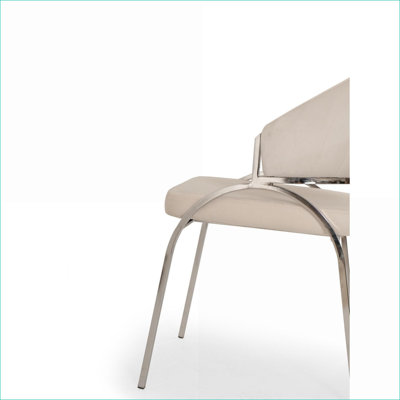 Fauteuil d'appoint Ruby Modern Pieds en acier