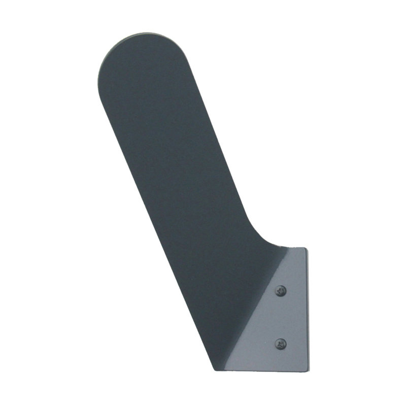 Gray Left Aluminum Wall Mounted Coat Hook