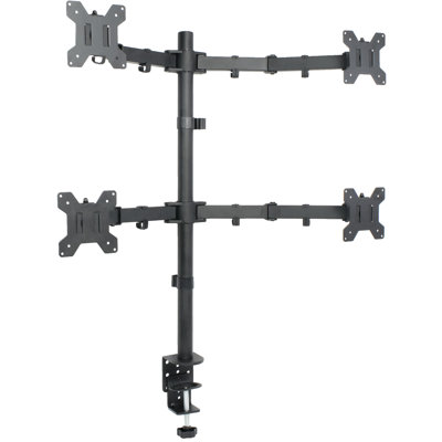 Quad Monitor Desk Mount