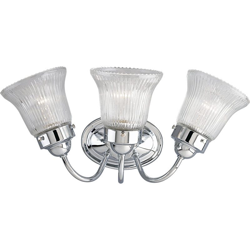 Boynton 3 - Light Dimmable Vanity Light, Polished Chrome