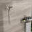 7 Hand Shower In Brushed Nickel Finish - Large 4.7-Inch Head, Stainless Steel Hose, Easy Nozzle, Adjustable Angle Holder With 7 Spray Modes 4.7" Gel Nozzle 59" For Relaxing Comfort