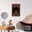 Black Cat Stares Abstract Modern Cat Wall Art Print 1 Piece Wrapped Canvas Wall Art-908276896