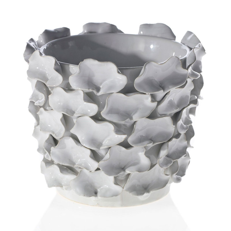 Pot et vase Mandy, H 5,25 po x l 5,5 po x P 5,5 po