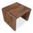 Rosalia Carrie Solid Wood C-Shaped Side Table-986838142
