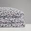 Ensemble de draps pour grand lit 4 pièces à imprimé floral noir 200TC-1365974170-1365974172