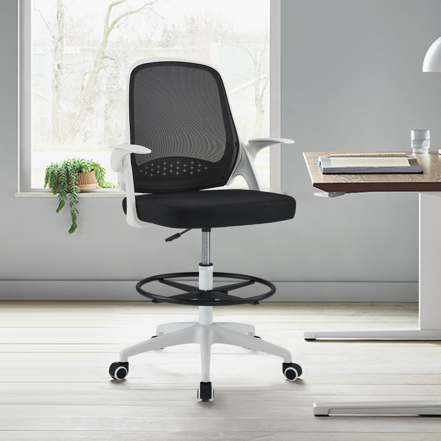 https://assets.wfcdn.com/im/18813449/compr-r85/2475/247590064/mesh-ergonomic-drafting-chair-tall-office-chair-for-standing-desk-with-flip-up-arms-and-foot-ring.jpg