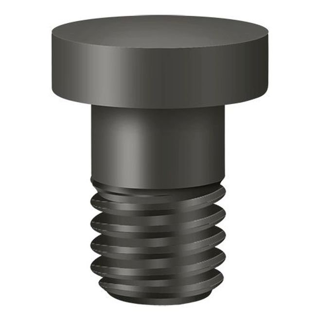 Deltana HPSS70U10B Extended Button Tip for Solid Brass Hinges in Oil-rubbed Bronze, Oil-rubbed Bronze