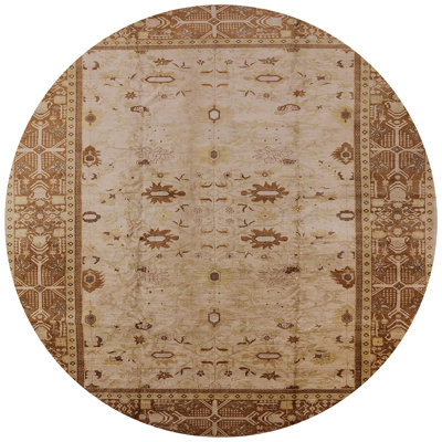 Tapis oriental brun / beige