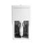 Toilette brillant blanc 003, 1,28, économiseur d'eau, confortable, 003, siège captivant