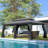 20 Ft.  X 10 Ft.  Metal With Steel Patio Gazebo-104845634