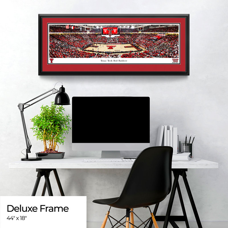 Texas Tech Red Raiders Basketball - Cadre de luxe, Encadré avec passe-partout double