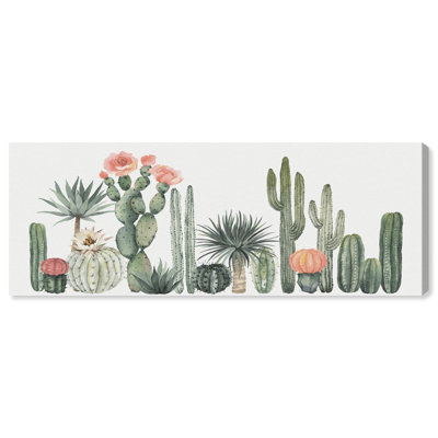 Art mural sur toile Cactus Over Doors par Art Remedy