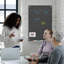 Wall Mounted Glass Board, 24" x 36"-68651263