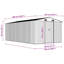 Abri de jardin pour outils Garen-111180986-112964674