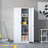 71" Tall Metal Garage Cabinet - Heavy-Duty, Secure Steel Cabinet for Garage and Home Office-844933947
