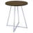 Mahveen Round Metal Base Dining Table