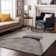 Premium Machine Washable Cerrito Amf547 Gray Rug