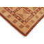 Tapis brun / brun clair en laine noué à la main à motif géométrique 7 pi 1 po x 9 pi 1 po Geometric