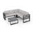 Outdoor Aluminum V Shape Sofa Sectional