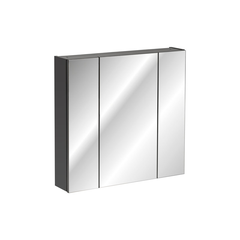 Ferdinana Surface Mirrored Bathroom Cabinets with Mirror and 6