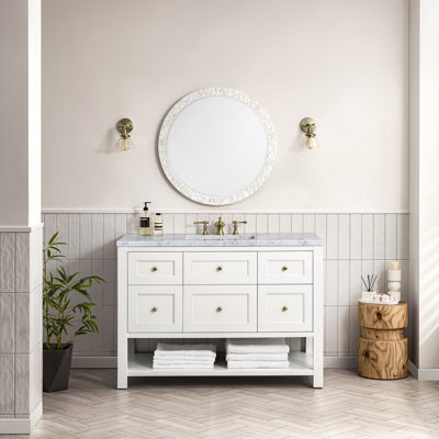 Breckenridge 48'' Single Bathroom Vanity with Top